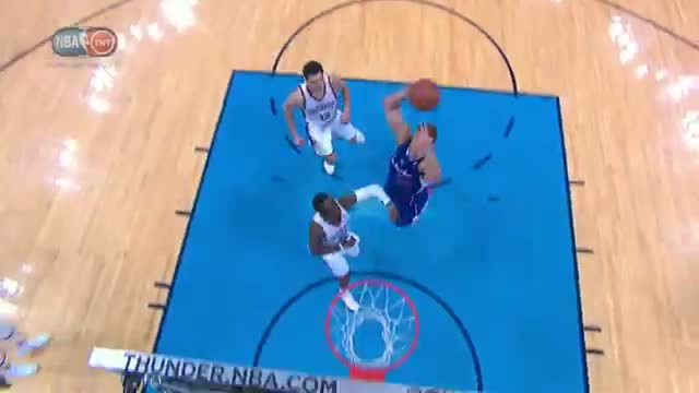 Watch NBA: Blake Griffin Takes the Feed and Explodes to the Tin (Basketball Video) Video