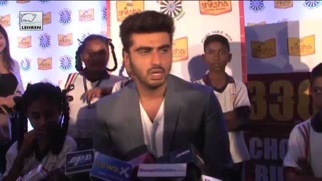 Watch Arjun Kapoor Supports Educational Initiative For P&G Shiksha Video