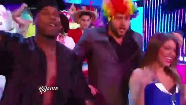 Watch Adam Rose brings the party to Raw and interrupts Zeb Colter's rant: WWE Raw, May 5, 2014 Video