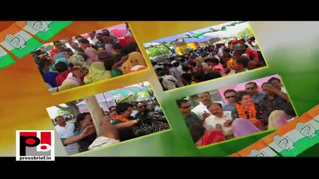 Watch Priyanka Gandhi charms Amethi and Raebareli Video
