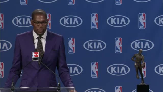 Watch NBA: Kevin Durant's MVP Acceptance Speech (Basketball Video) Video