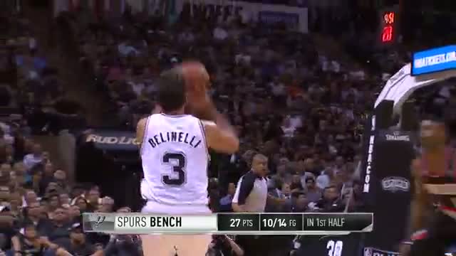 Watch NBA Trail Blazers vs. Spurs: Game 1 Flash Recap (Basketball Video) Video