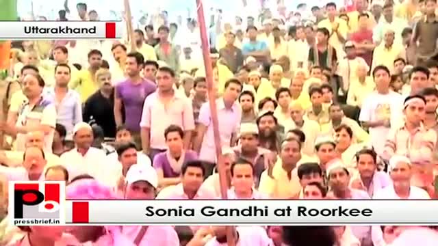 Watch Sonia Gandhi : Modi gives an impression that the results are out; he is sitting on the throne Video