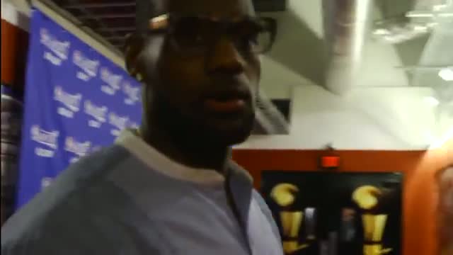 Watch NBA All Access: Lebron James on Game 1 and Protecting Home Court (Basketball Video) Video