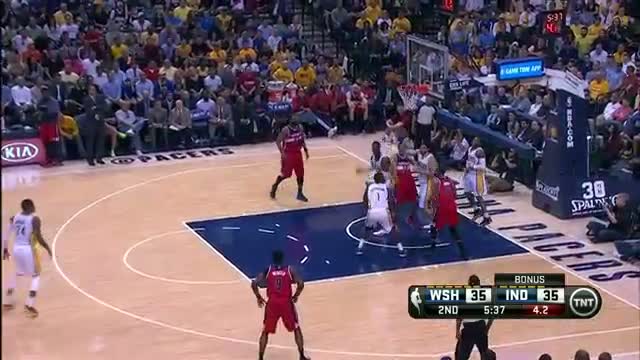 Watch NBA: Roy Hibbert is BACK with a Vengeance for Game 2 (Basketball Video) Video