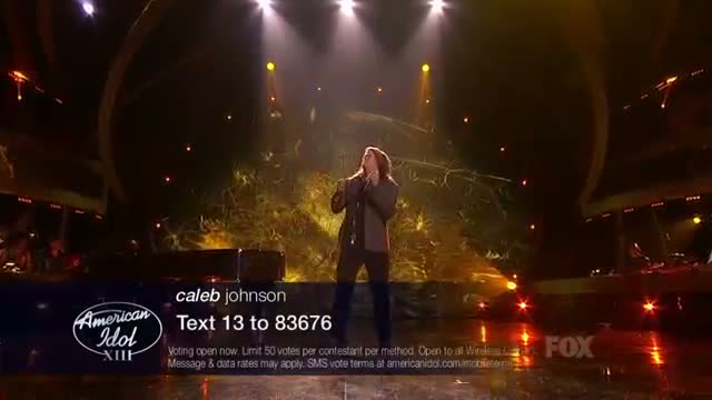 Watch AMERICAN IDOL Top 4 - Caleb Johnson "Maybe I'm Amazed" - AMERICAN IDOL SEASON XIII Video