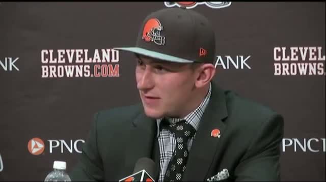 Watch Johnny Manziel Ready to 'Get the Ball Rolling' Video
