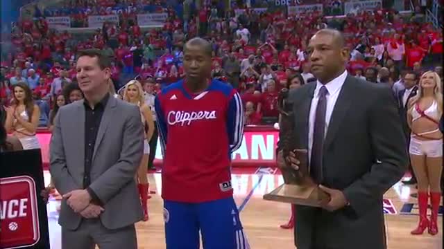 Watch NBA: Jamal Crawford Receives the 6th Man of the Year Award (Basketball Video) Video