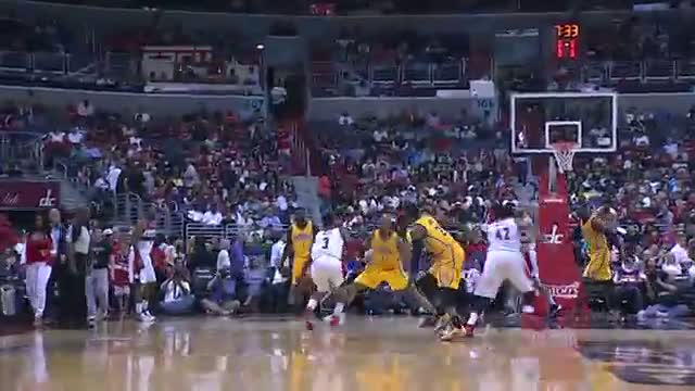 Watch NBA: Lance Stephenson Gets Fouled While Dropping in the Circus Shot (Basketball Video) Video