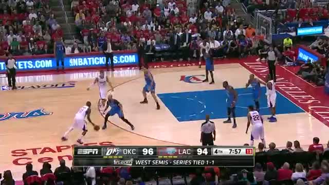 Watch NBA Thunder vs. Clippers: Game 3 Highlights (Basketball Video) Video