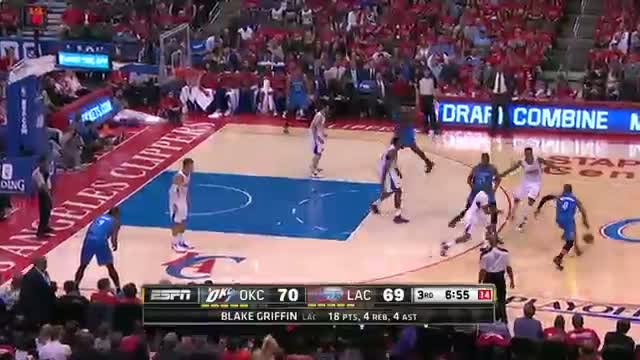 Watch NBA: Kevin Durant and Russell Westbrook Lead the Thunder to a Game 3 Victory (Basketball Video) Video