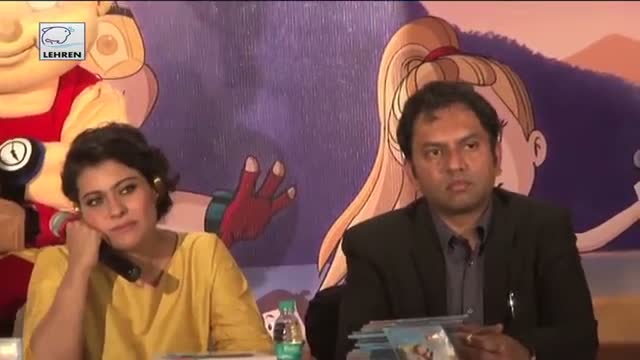 Watch Kajol At the Trailer Launch Of Mighty Raju Rio Calling Video