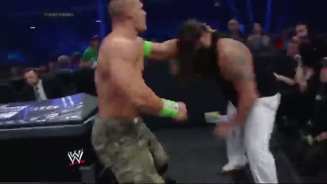 Watch John Cena & The Usos vs. Bray Wyatt, Luke Harper & Erick Rowan: WWE SmackDown, May 9, 2014 Video