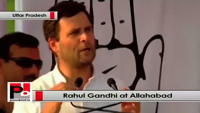 Watch Rahul Gandhi : We will have all modern infrastructures; it will provide jobs Video