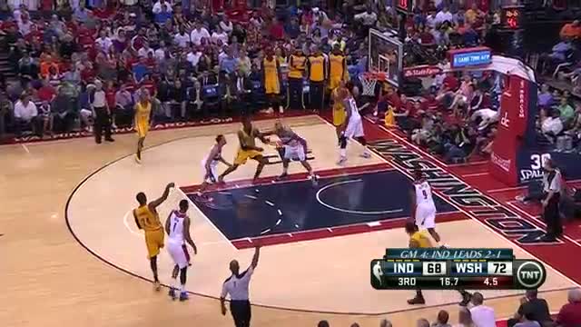 Watch NBA: Paul George Leads the Pacers' Comeback Win in Game 4 (Basketball Video) Video