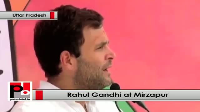 Watch Rahul Gandhi : Our youth must get job for the development Video