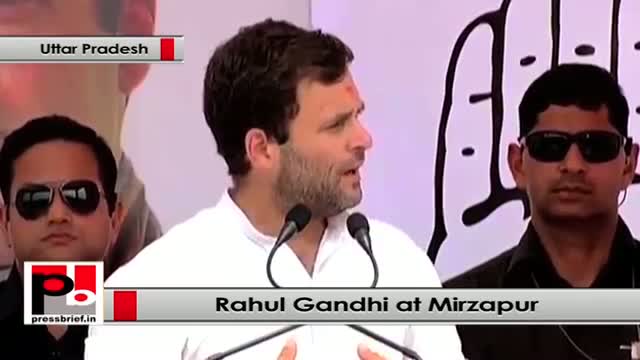 Watch Rahul Gandhi : UP govt. has not yet implemented the Food bill in the state Video