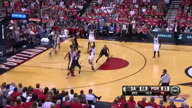Watch NBA Spurs vs. Trail Blazers: Game 4 Highlights (Basketball Video) Video