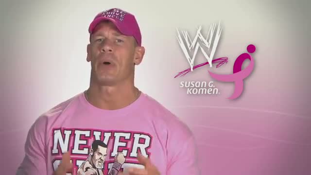 Watch WWE: John Cena talks about National Women's Health Week Video