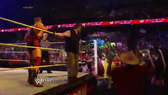 Watch Rob Van Dam vs. Jack Swagger: WWE Raw, May 12, 2014 Video