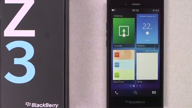 Watch Official BlackBerry Z3 Unboxing Video Video