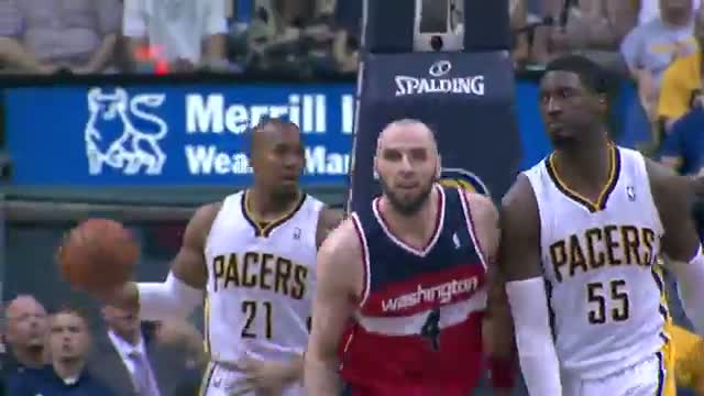 Watch NBA: John Wall and Marcin Gortat Dominate the Pacers in Game 5 (Basketball Video) Video