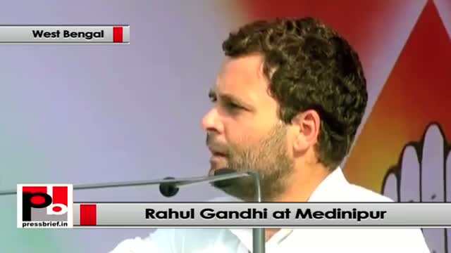 Watch Rahul Gandhi : Mamta ji and Left Front promised you to provide employment but nothing happened Video