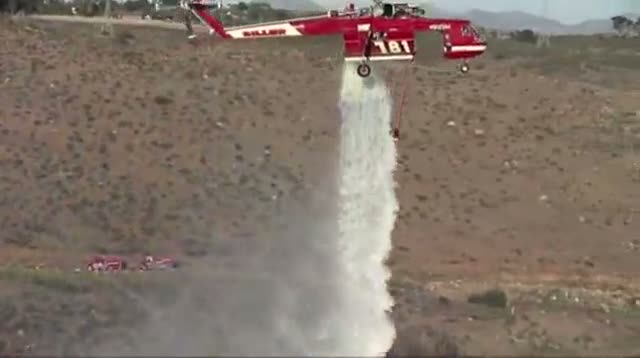 Watch Fires Scare San Diego but Grow Calm Video
