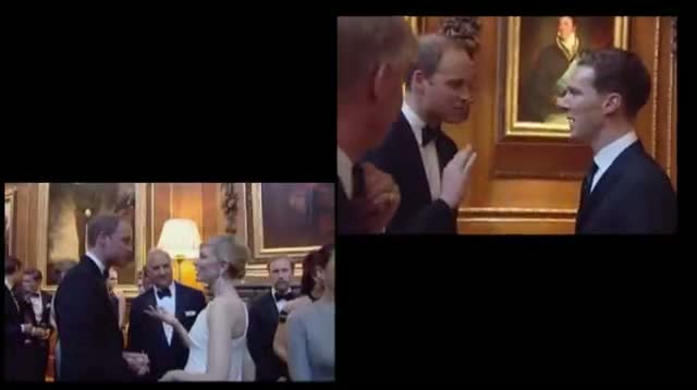 Watch Prince William Parties With the Stars Video