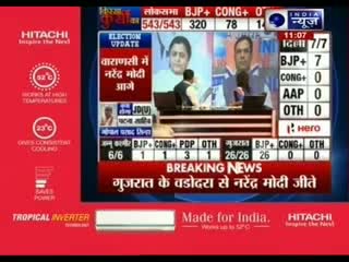 Watch LK Advani wins from Gandhinagar - Election 2014 Video