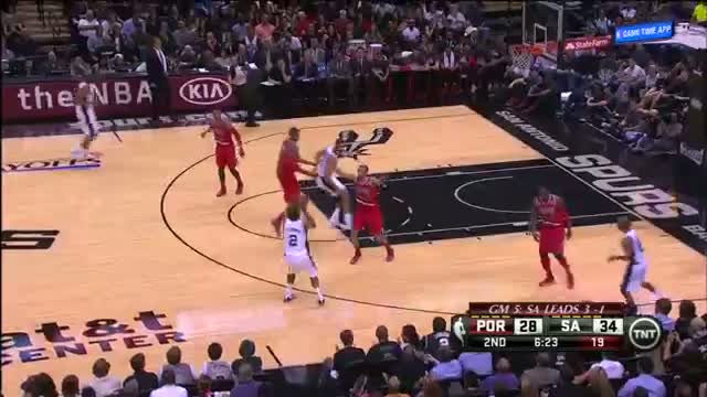 Watch San Antonio Spurs vs Portland Trail Blazers Game 5 Highlights - NBA Playoffs 2014 Video