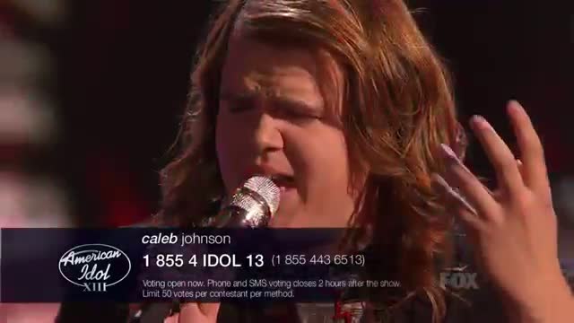 Watch AMERICAN IDOL Top 3 - Caleb Johnson "Demons" - AMERICAN IDOL SEASON XIII Video