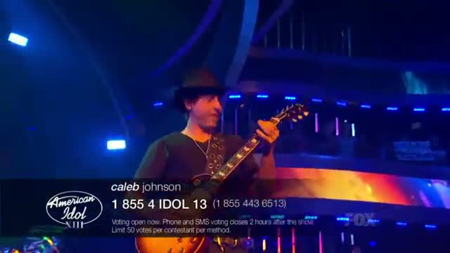 Watch AMERICAN IDOL Top 3 - Caleb Johnson "Dazed and Confused" - AMERICAN IDOL SEASON XIII Video