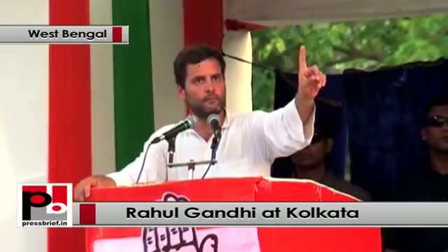 Watch Rahul Gandhi : Mamta ji and Left Front promised you to provide employment but nothing happened Video