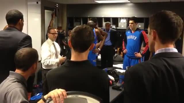 Watch NBA: All Access: Oklahoma City Thunder Locker Room Celebration (Basketball Video) Video