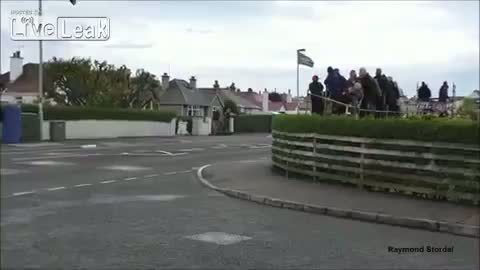 Watch Simon Andrews horrific NW200 crash 2014 [ORIGINAL] Video