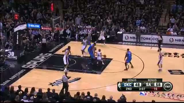 Watch NBA: Tony Parker Puts Up a Double Double in Game 1 (Basketball Video) Video
