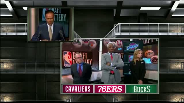 Watch The Cavaliers Win the 2014 NBA Draft Lottery (Basketball Video) Video