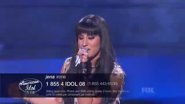 Watch AMERICAN IDOL Top 2 - Jena Irene "Dog Days Are Over" - AMERICAN IDOL SEASON XIII Video