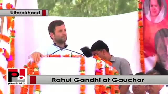 Watch Rahul Gandhi: We will implement Right to Health for every poor Video