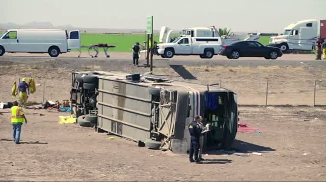 Watch Four Dead in Calif. Highway Bus Crash Video