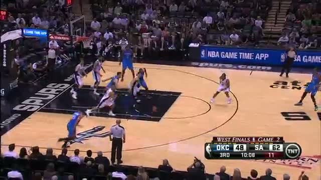 Watch NBA Thunder vs. Spurs: Game 2 Highlights (Basketball Video) Video