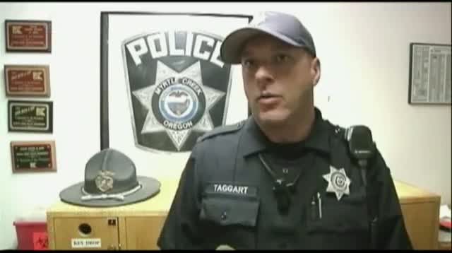 Watch Oregon Police Host Orphaned Bear Cub Video