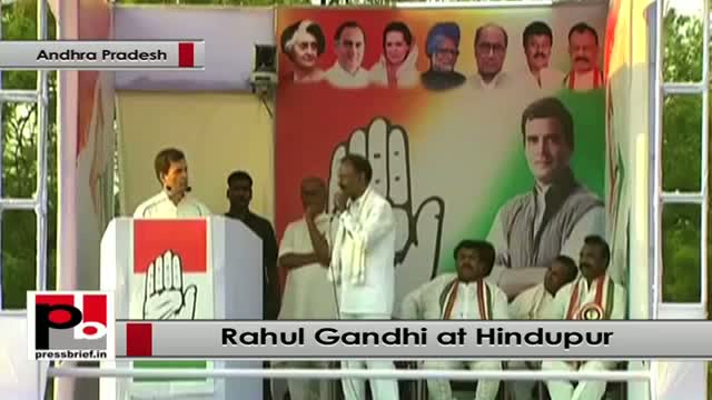 Watch Rahul Gandhi: Congress believes empowering the poor people Video