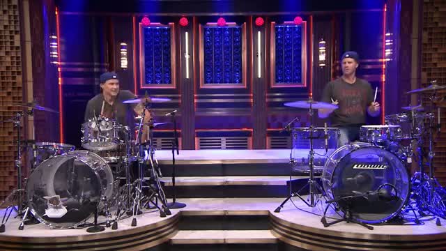 Watch Will Ferrell and Chad Smith Drum-Off Video