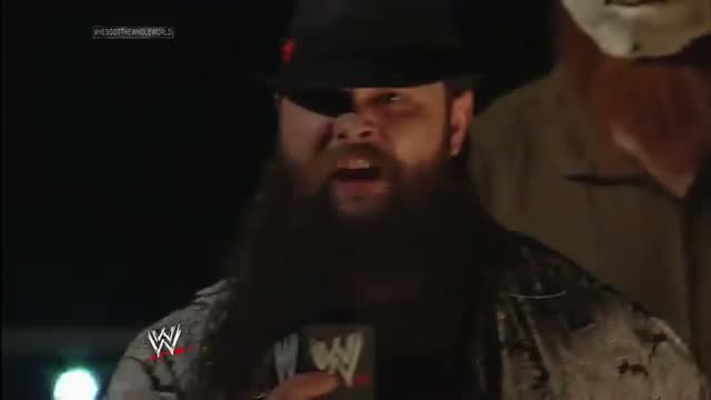 Watch Bray Wyatt promises that the Cenation will crumble at his feet at Payback: WWE SmackDown, May 23, 2014 Video
