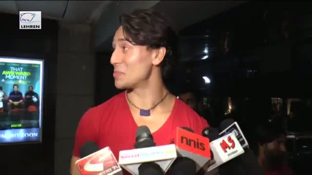 Watch Tiger Shroff Talks About His Inspiration Video