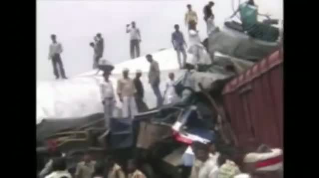 Watch Raw: Trains Collide in India, 40 Dead Video