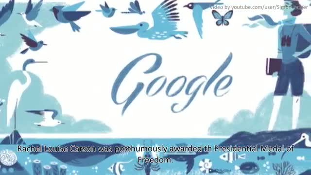 Watch Rachel Louise Carson Google Doodle Video