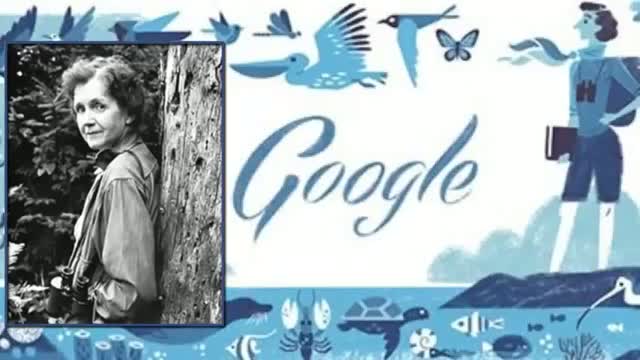 Watch Rachel Louise Carson's 107th Birthday Google Doodle 2014 Video